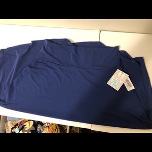 LulaRoe 2x Azure - Navy - NWT